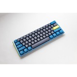 Ducky One 3 Daybreak Mini, toetsenbord Blauw/geel, US lay-out, Cherry MX RGB Brown, RGB leds, PBT Double Shot, hot swap