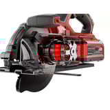 EINHELL Professional Accu Handcirkelzaag TP-CS 18/165 Li BL - Solo Rood/zwart, Power X-Change, Accu en oplader niet inbegrepen