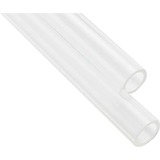 EKWB EK-Loop Hard Tube 12 mm 0.5 m - Acrylic buis Transparant, 2 stuks