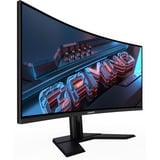 GIGABYTE G34WQCP 34" UltraWide gaming monitor Zwart, 2x HDMI, 2x DisplayPort, 180 Hz
