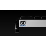 Iqunix EZ60 Magnetic Switch Gaming HE Keyboard, gaming toetsenbord Zwart/blauw, US lay-out, US-International, Gateron Star Trail, 60%, RGB, Double Shot PBT Keycaps