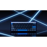 Iqunix EZ60 Magnetic Switch Gaming HE Keyboard, gaming toetsenbord Zwart/blauw, US lay-out, US-International, Gateron Star Trail, 60%, RGB, Double Shot PBT Keycaps