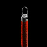 Kamado Joe Krafted Stalen Grillborstel grillreinigingsborstel Rood