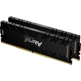 Kingston FURY 32 GB DDR4-4000 Kit werkgeheugen Zwart, KF440C19RB1K2/32, Renegade, XMP