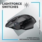 Logitech G502 X LIGHTSPEED Wireless Gaming Mouse Zwart, 100-25.600 dpi