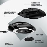 Logitech G502 X LIGHTSPEED Wireless Gaming Mouse Zwart, 100-25.600 dpi