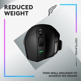 Logitech G502 X LIGHTSPEED Wireless gaming muis Zwart, 100 - 25.600 dpi, RGB leds