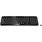 Logitech Wireless Keyboard K360, toetsenbord Zwart, EU lay-out (QWERTY), Rubberdome, Retail