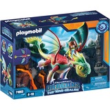 PLAYMOBIL Dragons: The Nine Realms - Feathers & Alex Constructiespeelgoed 71083