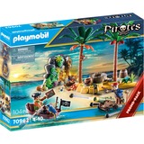 PLAYMOBIL Pirates - Piratenschateiland met skelet Constructiespeelgoed 70962