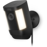 Ring Spotlight Cam Pro Plug-in beveiligingscamera Zwart