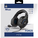 Trust GXT 488 Forze gaming headset Zwart, 23530, PlayStation 4