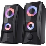 Trust GXT 606 Javv RGB Verlichte 2.0 Speakerset pc-luidspreker Zwart