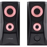 Trust GXT 606 Javv RGB Verlichte 2.0 Speakerset pc-luidspreker Zwart