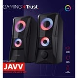 Trust GXT 606 Javv RGB Verlichte 2.0 Speakerset pc-luidspreker Zwart