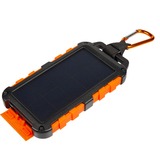 Xtorm XR104 - Xtreme Solar Powerbank 20W - 10.000 mAh Zwart/oranje, Waterproof IPX4