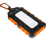 Xtorm XR104 - Xtreme Solar Powerbank 20W - 10.000 mAh Zwart/oranje, Waterproof IPX4