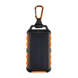 Xtorm XR104 - Xtreme Solar Powerbank 20W - 10.000 mAh Zwart/oranje, Waterproof IPX4