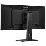 iiyama ProLite XUB3493WQSU-B5 34" UltraWide monitor Zwart, 75 Hz, UWQHD, HDMI, DisplayPort, USB, AMD FreeSync