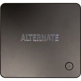 ALTERNATE Workstation Nuc Core 3 100U pc-systeem Zwart | Core 3 100U | UHD Graphics | 16 GB | 1 TB SSD