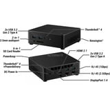 ALTERNATE Workstation Nuc Core 3 100U pc-systeem Zwart | Core 3 100U | UHD Graphics | 16 GB | 1 TB SSD