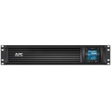 APC Smart-UPS SMC1000I-2UC Noodstroomvoeding ups Zwart, 4x C13, USB, Rack Mountable, SmartConnect, 1000VA