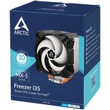 Arctic Freezer i35 cpu-koeler Zwart/wit, 4-pin PWM fan-connector