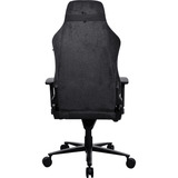 Arozzi Vernazza Soft Fabric - Pure Black gamestoel Zwart