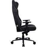 Arozzi Vernazza Soft Fabric - Pure Black gamestoel Zwart