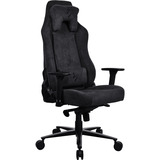 Arozzi Vernazza Soft Fabric - Pure Black gamestoel Zwart