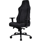 Arozzi Vernazza Soft Fabric - Pure Black gamestoel Zwart