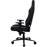 Arozzi Vernazza Soft Fabric - Pure Black gamestoel Zwart