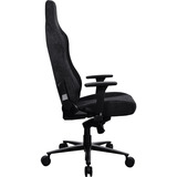 Arozzi Vernazza Soft Fabric - Pure Black gamestoel Zwart