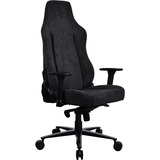 Arozzi Vernazza Soft Fabric - Pure Black gamestoel Zwart