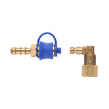 Cadac Quick Release Roterend koppeling ø 8mm, 1/4” LH BSP