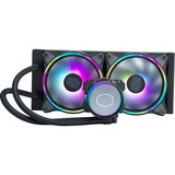 Cooler Master MasterLiquid ML240 ILLUSION waterkoeling Zwart, 4-pins PWM fan-connector