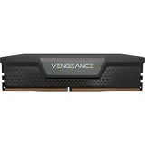 Corsair 32 GB DDR5-5200 Kit werkgeheugen Zwart, CMK32GX5M2B5200C40, Vengeance, XMP 3.0