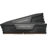 Corsair 32 GB DDR5-5200 Kit werkgeheugen Zwart, CMK32GX5M2B5200C40, Vengeance, XMP 3.0