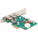 DeLOCK PCI Express x1 Card to 1 x external USB Type-C female PD 30 W + 2 x external USB Type-A female USB 5 Gbps usb-controller 
