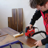 EINHELL TC-JS 80/1 Kit decoupeerzaag Rood/zwart, Incl. koffer en drie zaagbladen (T-schacht)