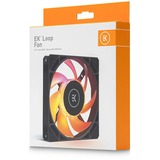 EKWB EK-Loop Fan FPT 140 D-RGB case fan Zwart, 4-pins PWM fan-connector