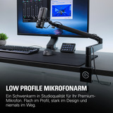 Elgato Wave Mic Arm (Low Profile) houder Zwart