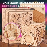 Escape Welt Wooden Secret Treasure Box Puzzel 