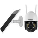 Foscam B4, 100% draadloze 2K/4MP Pan/Tilt batterijcamera Wit