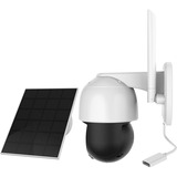 Foscam B4, 100% draadloze 2K/4MP Pan/Tilt batterijcamera Wit