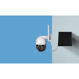 Foscam B4, 100% draadloze 2K/4MP Pan/Tilt batterijcamera Wit