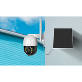 Foscam B4, 100% draadloze 2K/4MP Pan/Tilt batterijcamera Wit