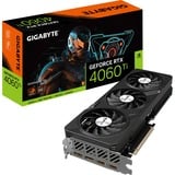 GIGABYTE GeForce RTX 4060 Ti GAMING OC 8G grafische kaart 2x HDMI, 2x DisplayPort, DLSS 3