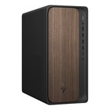 HP OmniDesk Desktop AI M03-0031nd PC (D13SFEA) pc-systeem Zwart/houtkleur | Ultra 7 265 | Intel Graphics | 16 GB | 1 TB SSD
