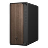 HP OmniDesk Desktop AI M03-0031nd PC (D13SFEA) pc-systeem Zwart/houtkleur | Ultra 7 265 | Intel Graphics | 16 GB | 1 TB SSD